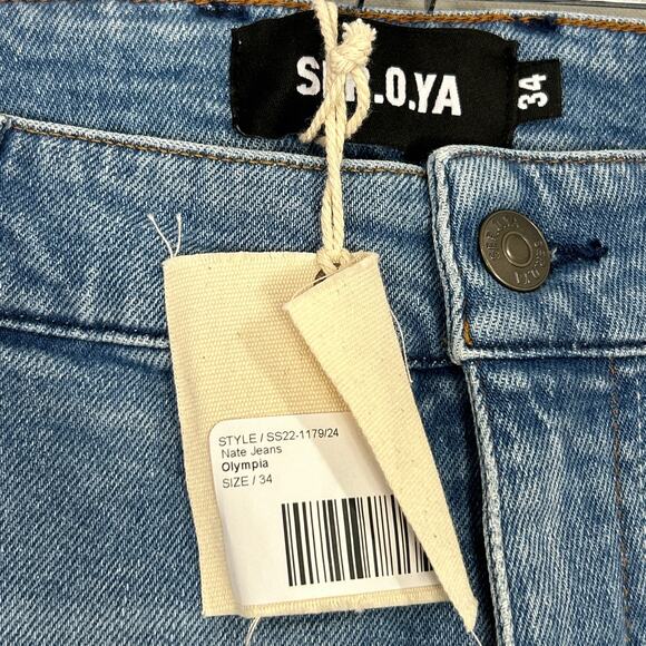 Ser O Ya Nate Skinny Made in Italy Jeans 34 x 30 - Picture 10 of 14